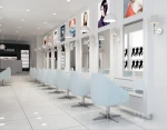 Hair salon decoration barber shop mirror stations for sale