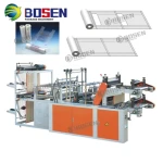 Half Automatic Double Layers Rolling Linkable Bag Making Machine