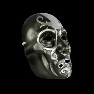 Halloween Party Mask Cosplay Lucius Malfoy Belt Adjusted Decorate Death Eater Mask