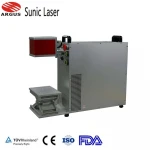Handheld Mini Portable Fiber Metal Laser Printing Machine Marking Engraving Machine