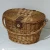 Import Handmade Natural Portable wicker bicycle picnic Basket from China