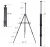 HAOFENG Portable Adjustable Art Metal Sketch Easel Stand Foldable Travel Easel Metal Easel Sketch Drawing For Art Supplies