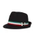 Import Hats wholesale men and women jazz metal accessories small formal woolen warm hat from China