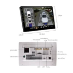HD Night Vision Android Car Stereo WIFI 10 Inch Video Screen Recorder 4G 2K Gps Navigation Car Radio Dvd Player