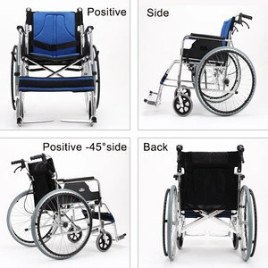 Health Care Folding Ultralight All terrain Lightweight Portable Wheelchair