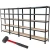 Import Heavy Duty Metal Steel Rack 5 Shelves Storage Garage Home shelving from China