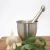 Import Herb Spice Tools Stainless steel Mortar and Pestle Garlic grinder from China