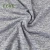 Import Herther grey knit fabric 65%polyester 35%cotton knit yarn dyed fabric OEM service from China