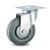 Import hesther plain bearing grey rubber caster thread stem furniture caster from China