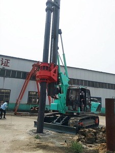 HF320 rotary drive hydraulic hammer piling rig small pile driver machine with high quality