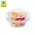 Import High borosilicate  transparent microwave glass casserole with glass lid from China