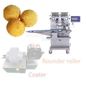 high capacity commercial automatic Sesame Rice Balls making machine for retail