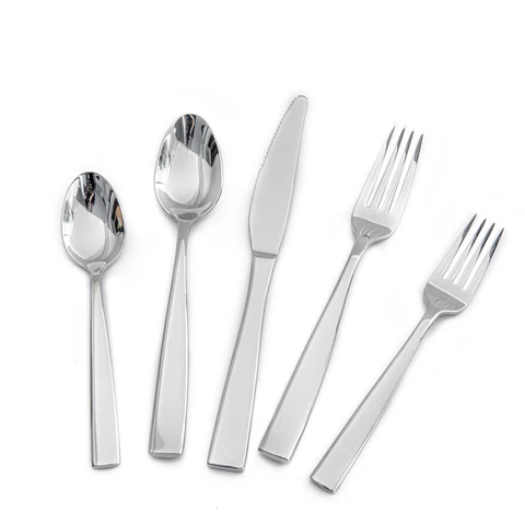 High end quality stainless steel  flatware Type  dinner knife fork spoon set cutlery set