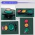 Import High flux traffic signal with 3 pcs led for safety from China