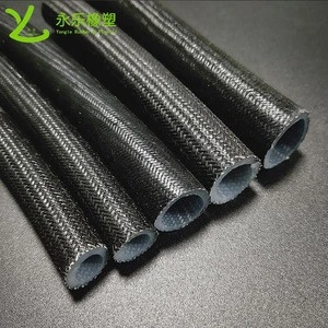 High frequency machine weaves silicone braided or reinforcement tubes