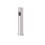 High performance aluminium metal outdoor ashtray stand free small waste bin