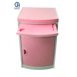 High Quality ABS Plastic Bedside Cabinet Table Locker for Hospital Ward