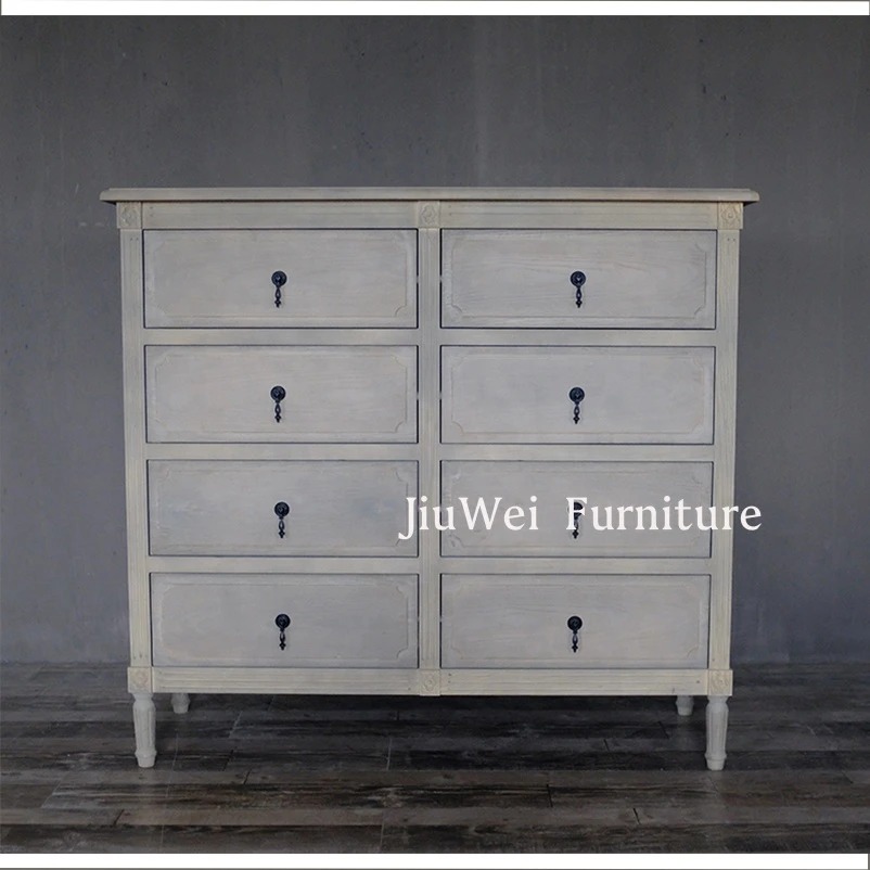 High quality bedroom furniture wooden drawer cabinet/wooden storage cabinet