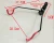 Import high quality black aluminium new titanium rear bicycle luggage holder stand rack from China