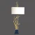 Import High quality Brass Branch Table Lamp hotel side table lamp from China