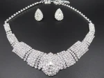 High quality Bridal jewelry set Rhinestones necklaces set Wedding jewelry set XL051
