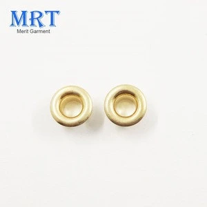 High quality cheap 8mm metal ring eyelet for shoes garment