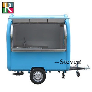 High quality commercial mobile food trailer FR220B food truck trailer for sale