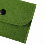 High Quality Credit Card ID Holder Coin Purses Mini Wallets Cheap Coin Purse Felt Zero Money Bag Pouch