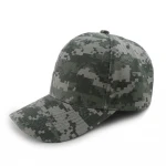 High quality custom colors 6 panel blank military baseball caps camouflage hats sports