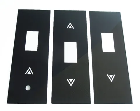 Buy High Quality Factory Customized Silk Screen Elevator Glass Button ...