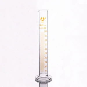High quality graduated cylinder for lab use to measure the liquid