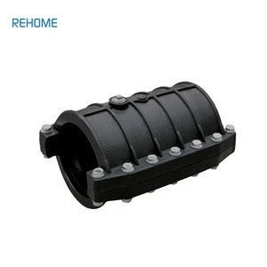 High quality HDPE fittings quick repair clamp