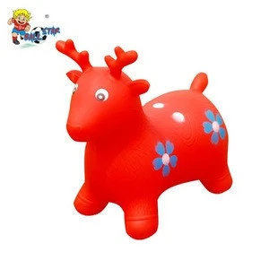 high quality hot sale kids jumping pvc inflatable pony horse