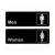 Import High Quality Laser Engraved Office Desk Name Door Sign Plate from China