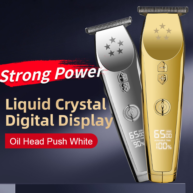 Buy High Quality Lcd Hair Trimmers Custom Logo Haircut Trimmer Clipper ...