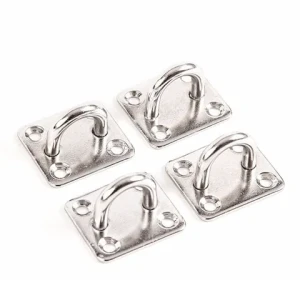 High Quality Marine Rigging Hardware Stainless Steel 304 316 Square Eye Plate