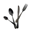 High Quality matte black stainless steel cutlery sets/Flatware/Tableware