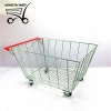 High quality metallic flat material handling trolley used in warehouse for sale