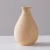 High quality minimalist Japanese style classic bamboo vases wooden polygonal shape flower vase