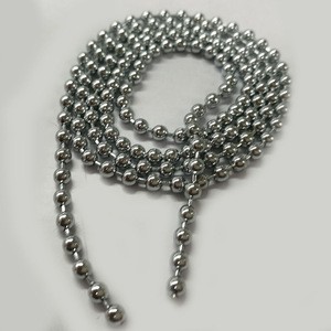 high quality nickel free lead free cadium free fashion jewelry 3.2mm brass ball chain