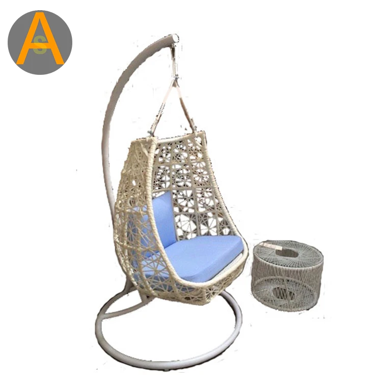 High quality Outdoor Garden Furniture hanging daybed Metal Frame patio swing chair