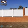 High Quality Outdoor PVC Garden Fence Panel