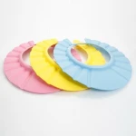 High quality protective baby shower cap / baby bath shampoo cap