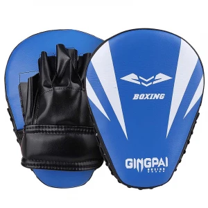 High quality pu leather blank focus pads archery target mitts boxing focus pads hook and jab mitts other boxing products