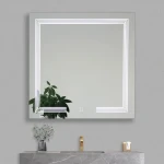 High-quality Rectangle Antifog Protective Film for Glasses LED Strip Light Bath Anti Fog Mirror Smart Bathroom Mirrors