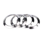 High quality stainless steel pressure gauge flange of measuring instrument