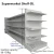 Import High Quality supermarket bread display shelf from China