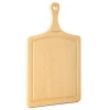 High quality thick solid beech wood  cutting  chopping board with handle