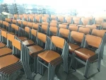 High Quality Tradition Classroom Furniture  Wood Sandwich Panel Chair Student Desk and Chair of school furniture