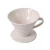 Import High Quality V60 Drip  Coffee Colorful Ceramic V Shaped Coffee Brewer Dripper with Cup Stand from China